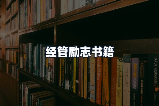 经管励志书籍